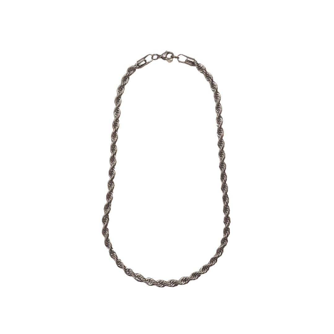 Rope Halskæde - 18K Guldbelagt 5mm